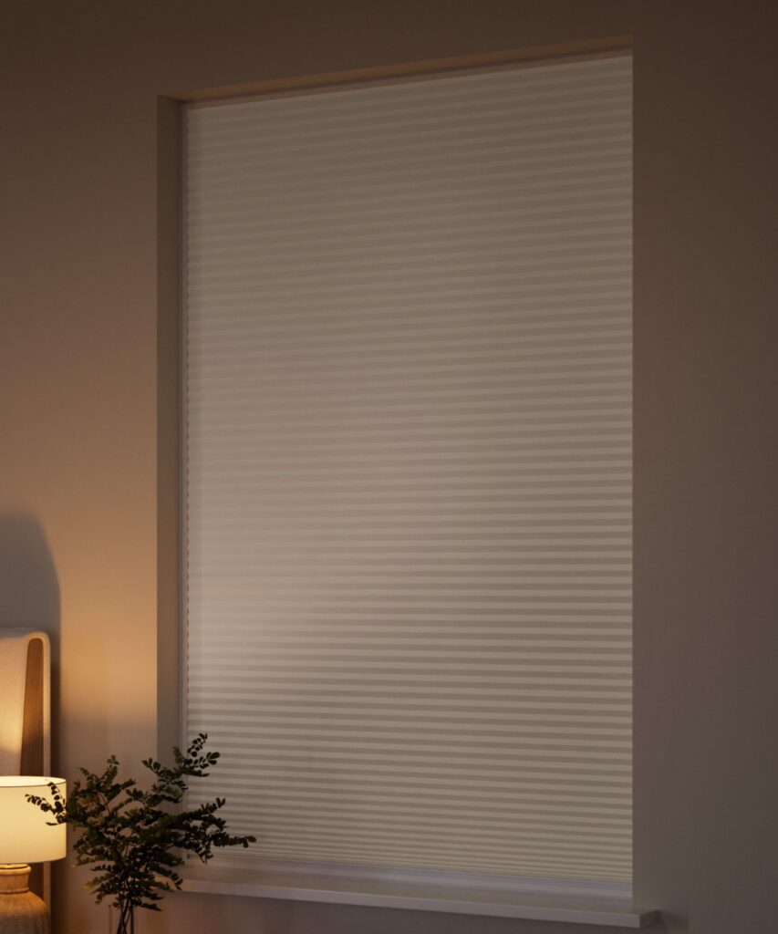 Honeycomb Blind for Light & Noise Control